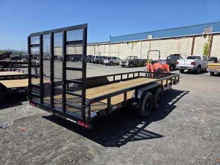 New 2026 Sure-Trac 7X20 10K - TUBE TOP Utility Trailer