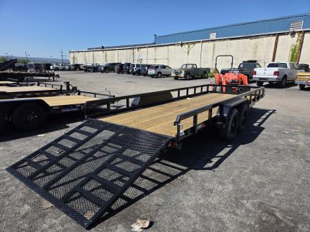 New 2026 Sure-Trac 7X20 10K - TUBE TOP Utility Trailer