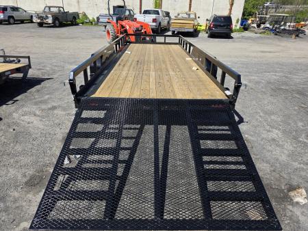 New 2026 Sure-Trac 7X20 10K - TUBE TOP Utility Trailer