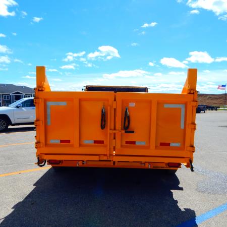 New 2026 Sure-Trac 7x14 14k 3' Side Telescopic Dump Trailer