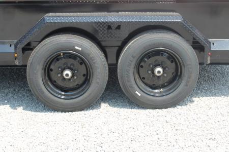 New 2026 Moritz 6' 10" x 14' Heavy Commercial DLH Series Dump Trailer - 16000# GVW