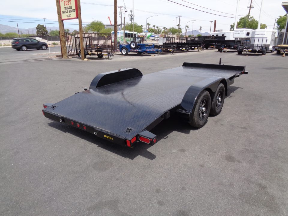 New 2026 Big Tex Trailers * 70DM-18 * 18Ft Tandem Axle Steel Diamond Back 7k Car Hauler