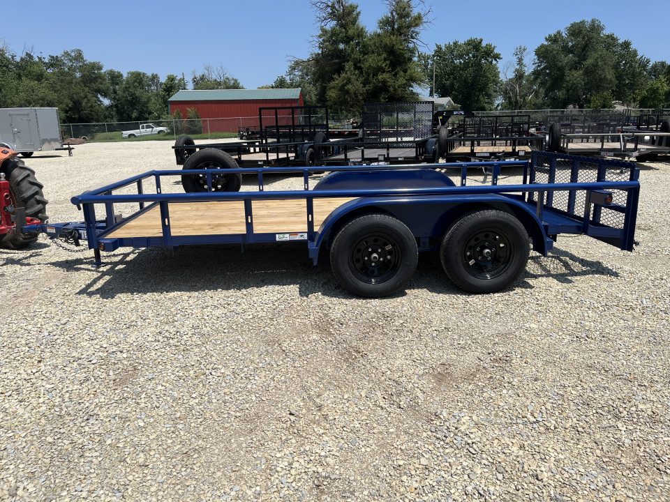 New 2026 Texas Bragg Trailers 77x14 Light Pipe Utility Trailer