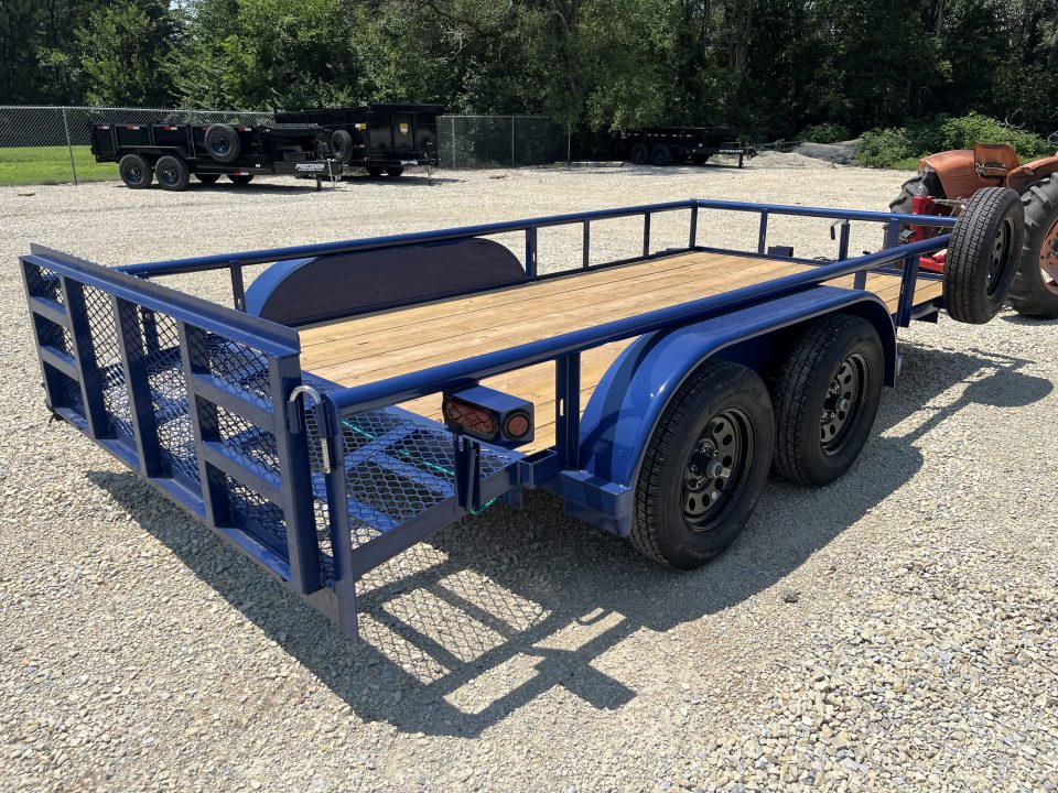 New 2026 Texas Bragg Trailers 77x14 Light Pipe Utility Trailer