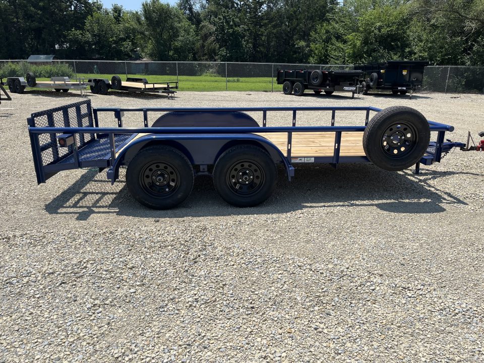 New 2026 Texas Bragg Trailers 77x14 Light Pipe Utility Trailer