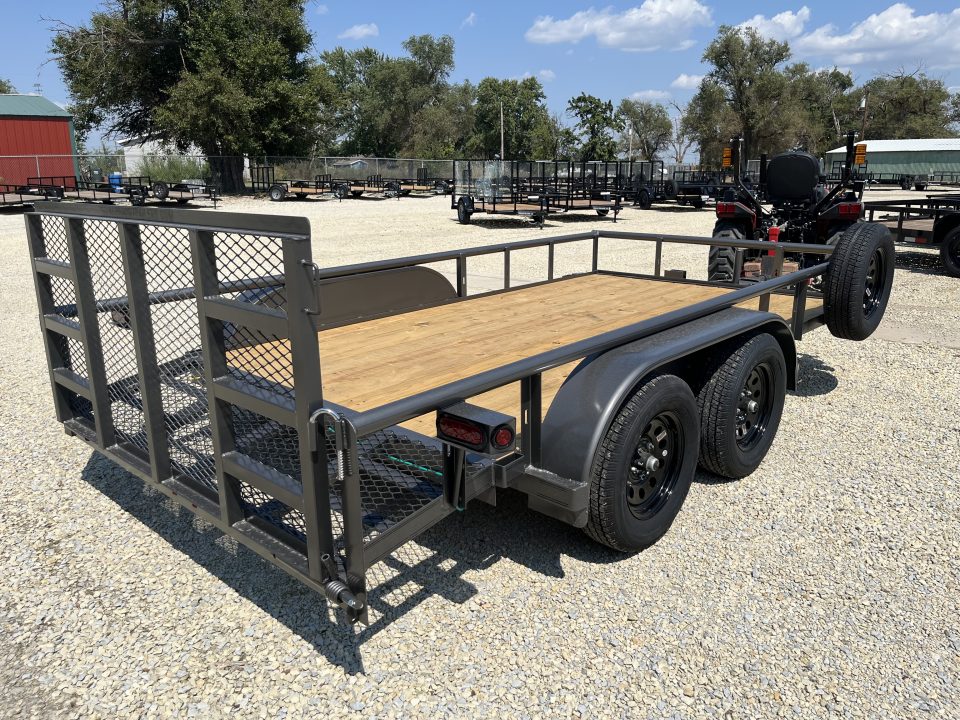 New 2026 Texas Bragg Trailers 83x14 Light Pipe Utility Trailer