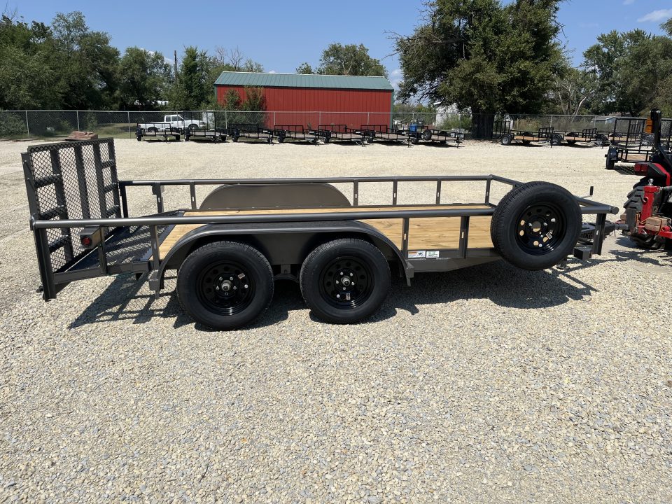 New 2026 Texas Bragg Trailers 83x14 Light Pipe Utility Trailer
