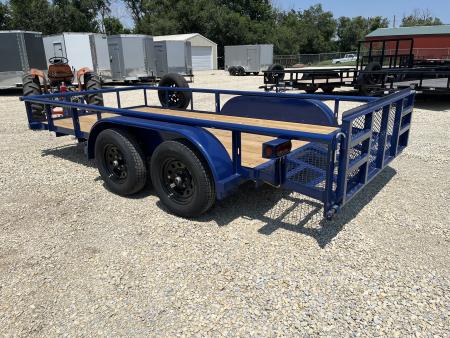 New 2026 Texas Bragg Trailers 77x14 Light Pipe Utility Trailer