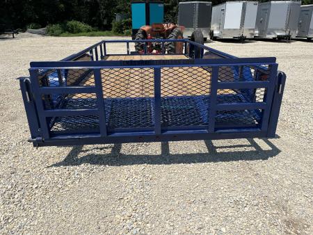 New 2026 Texas Bragg Trailers 77x14 Light Pipe Utility Trailer
