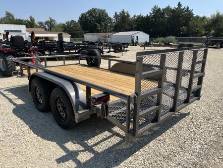 New 2026 Texas Bragg Trailers 83x14 Light Pipe Utility Trailer