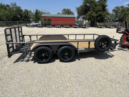 New 2026 Texas Bragg Trailers 83x14 Light Pipe Utility Trailer