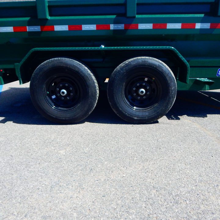 New 2026 Sure-Trac 7x12 12k Scissor Dump Trailer