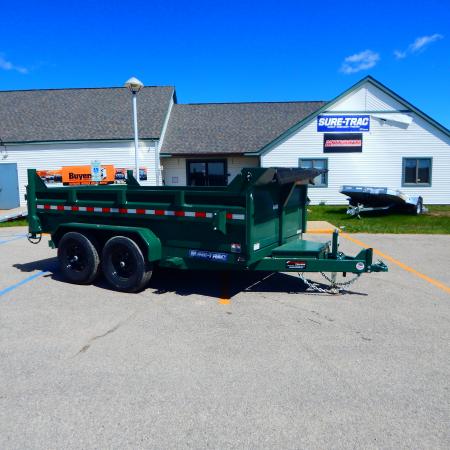 New 2026 Sure-Trac 7x12 12k Scissor Dump Trailer
