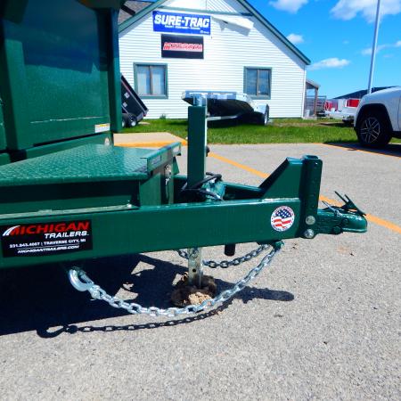 New 2026 Sure-Trac 7x12 12k Scissor Dump Trailer