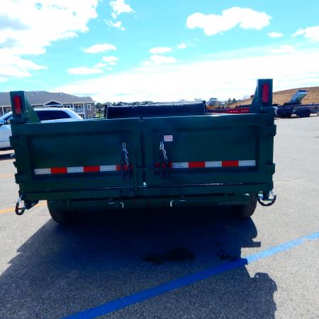 New 2026 Sure-Trac 7x12 12k Scissor Dump Trailer