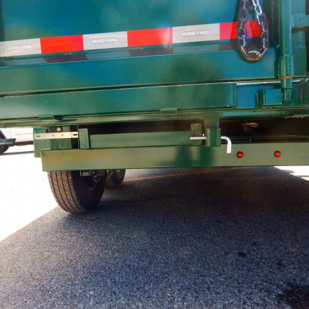 New 2026 Sure-Trac 7x12 12k Scissor Dump Trailer