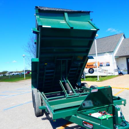 New 2026 Sure-Trac 7x12 12k Scissor Dump Trailer