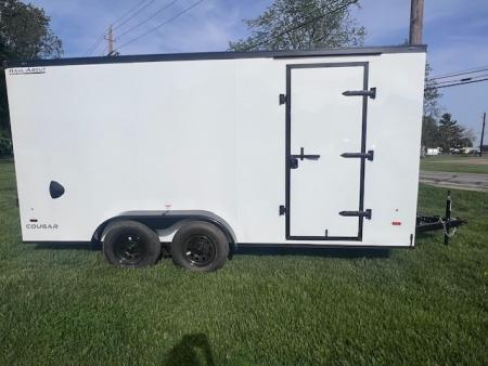 New 2026 Haul About Trailers 7x16 Cougar 7K 7' Tall Cargo / Enclosed Trailer