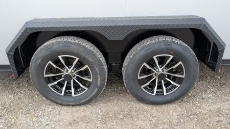 New 2026 BELMONT 7x14 Tandem V-Nose Cargo Trailer w/ Ramp (90" INSIDE HEIGHT!!!)