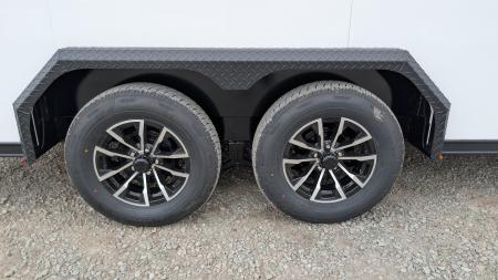 New 2026 BELMONT 7.5 x 16 V-Nose Cargo Trailer w/ Ramp Door (90" INSIDE HEIGHT!!!)
