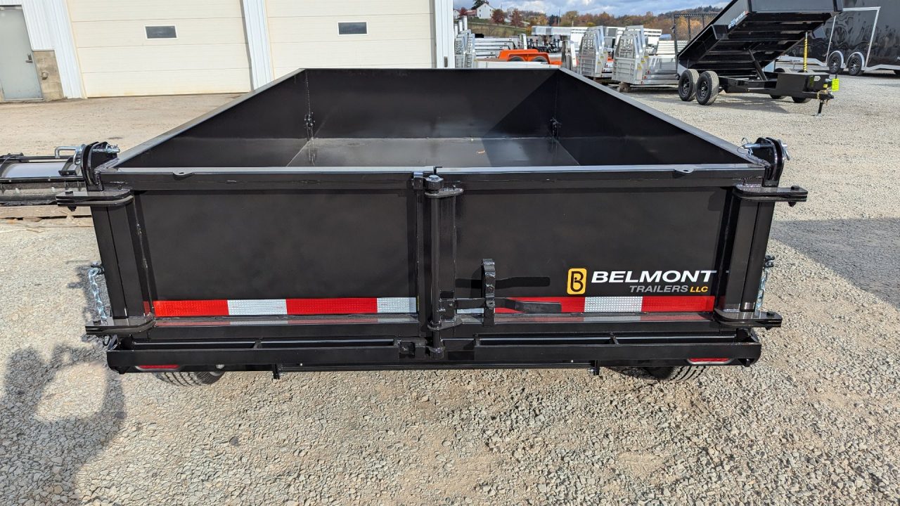 New 2026 Belmont 6x12 Lo Pro Equipment Dump w/ 3 Way Gate