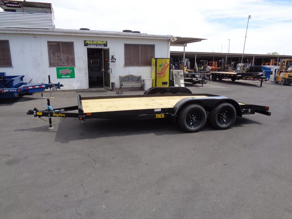 New 2026 Big Tex Trailer * 70CH-16 DT * 16Ft Tandem Axle 7k Dove Tail Car Hauler