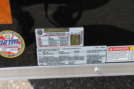 New 2026 Darkhorse Cargo DHW6X12TA35 Cargo / Enclosed Trailer