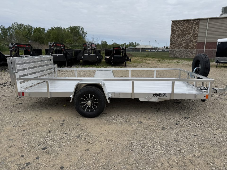 New 2026 Black Rhino LSS714A-5 Utility Trailer