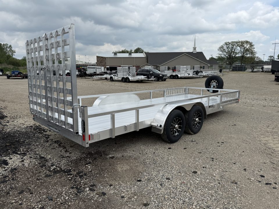 New 2026 Black Rhino LST720A-10 Utility Trailer