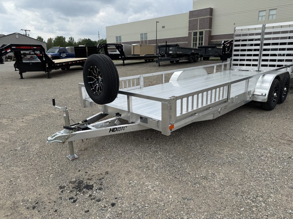 New 2026 Black Rhino LST720A-10 Utility Trailer