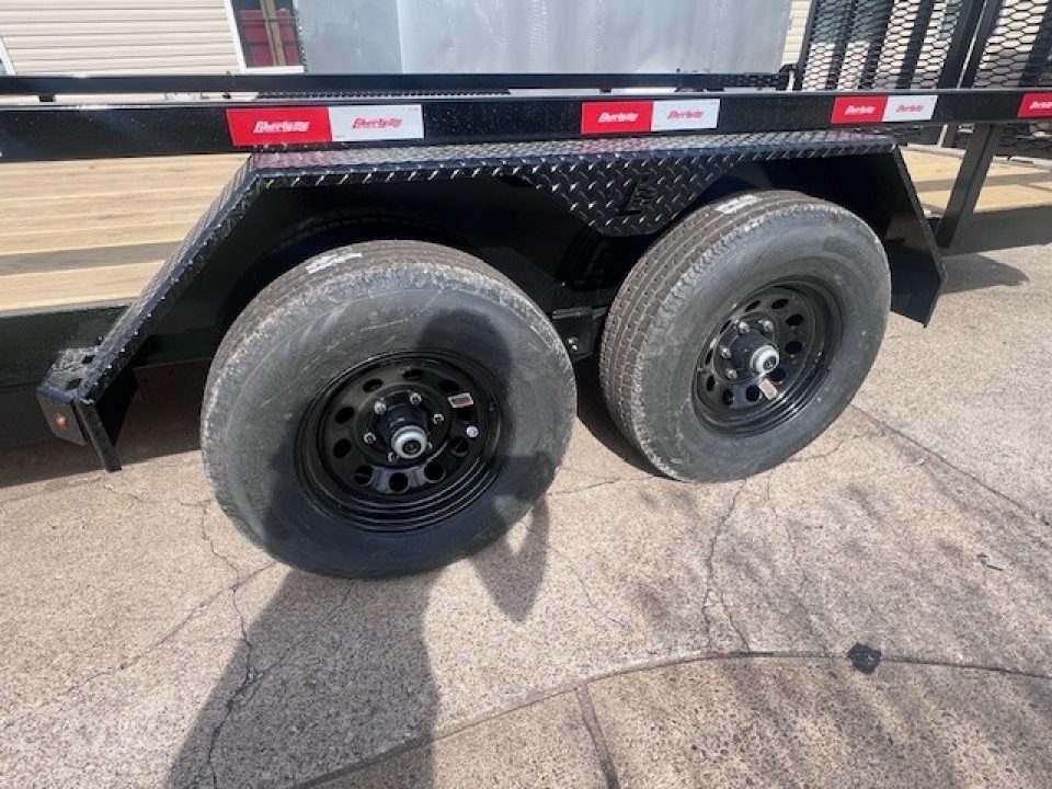 New 2026 Liberty 83x20 10K Split Gate Utility Trailer