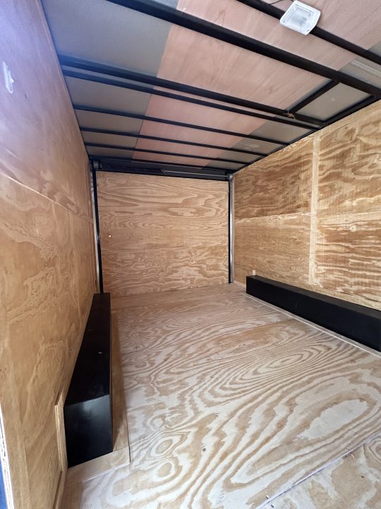 New 2026 Family Trailer 8.5x14TA3 Cargo / Enclosed Trailer- Screwless Exterior-Blackout Pkg-Rear Spoiler