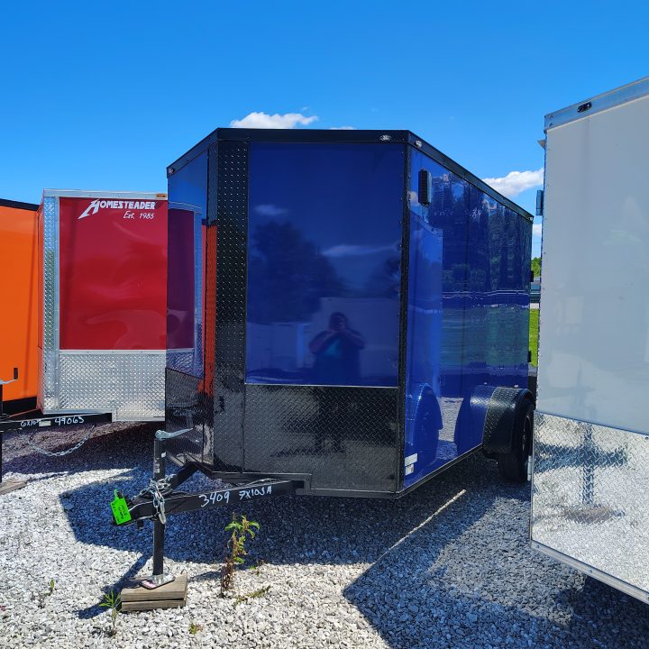 New 2026 Mammoth 7x10 SA Enclosed Trailer, 6'3" Interior Height, 3.5K Axle, .080 Polycore Exterior Cargo / Enclosed Trailer
