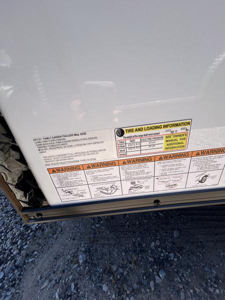 New 2026 Family Trailer 7x12 Tandem Axles Cargo / Enclosed Trailer-Screwless Exterior-Blackout Pkg-Rear Spoiler-Extended Tongue