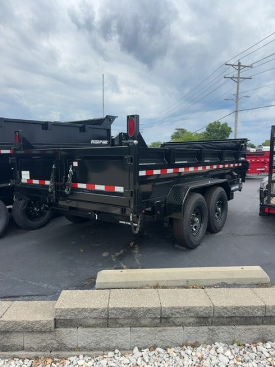New 2026 Sure-Trac HD Low Profile Dump ST-HSDU8214-140 (82 x 14, 14K TELESCOPIC) Dump Trailer