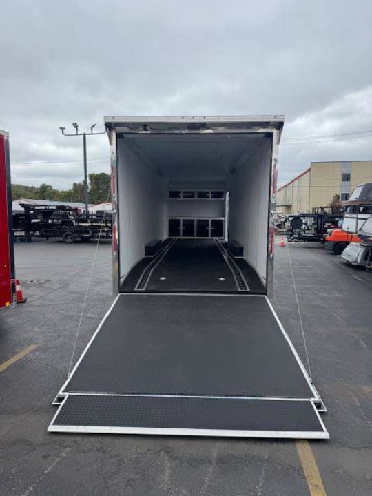 New 2026 Sure-trac Trailers Trac 8.5 x 32 Racing Pro Deluxe Enclosed Car Hauler Trailer 14K