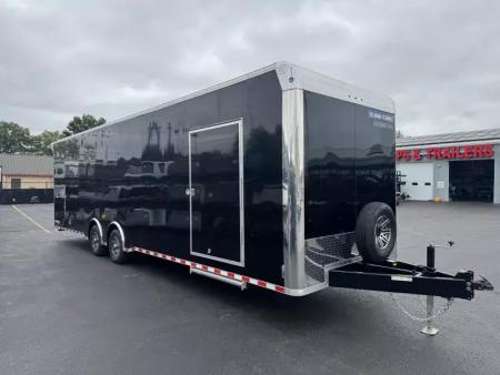 New 2026 Sure-trac Trailers Trac 8.5 x 32 Racing Pro Deluxe Enclosed Car Hauler Trailer 14K