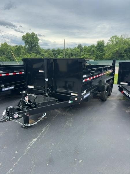 New 2026 Sure-trac Trailers 7 x 14 HD Low Profile Telescopic Dump 14K