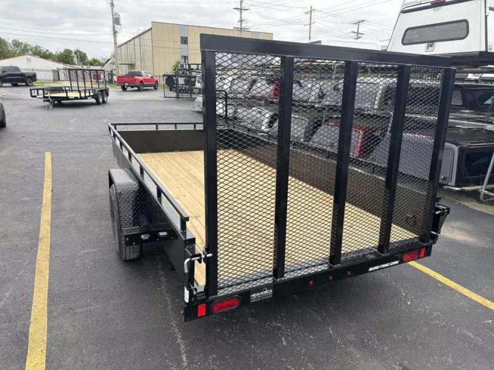 New 2025 Sure-trac Trailers 6 x 12 Steel High Side Utility 3K Idler