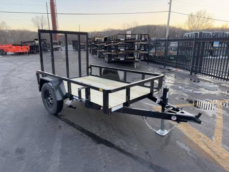 New 2025 Sure-trac Trailers 5 x 8 Tube Top Utility 3K Idler