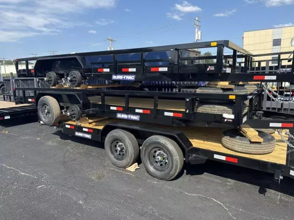 New 2026 Sure-trac Trailers 7 x 20 Tube Top Utility 10K