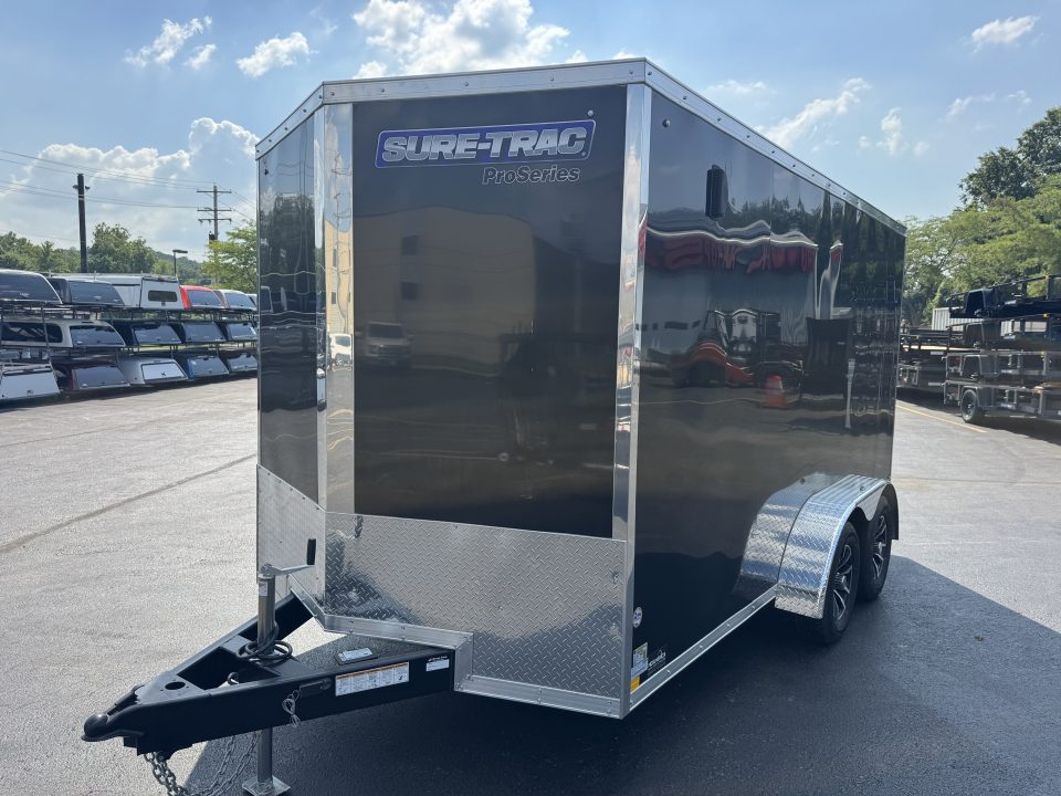 New 2026 Sure-trac Trailers 7 x 14 Pro Series Enclosed Wedge Cargo Trailer TA 7K