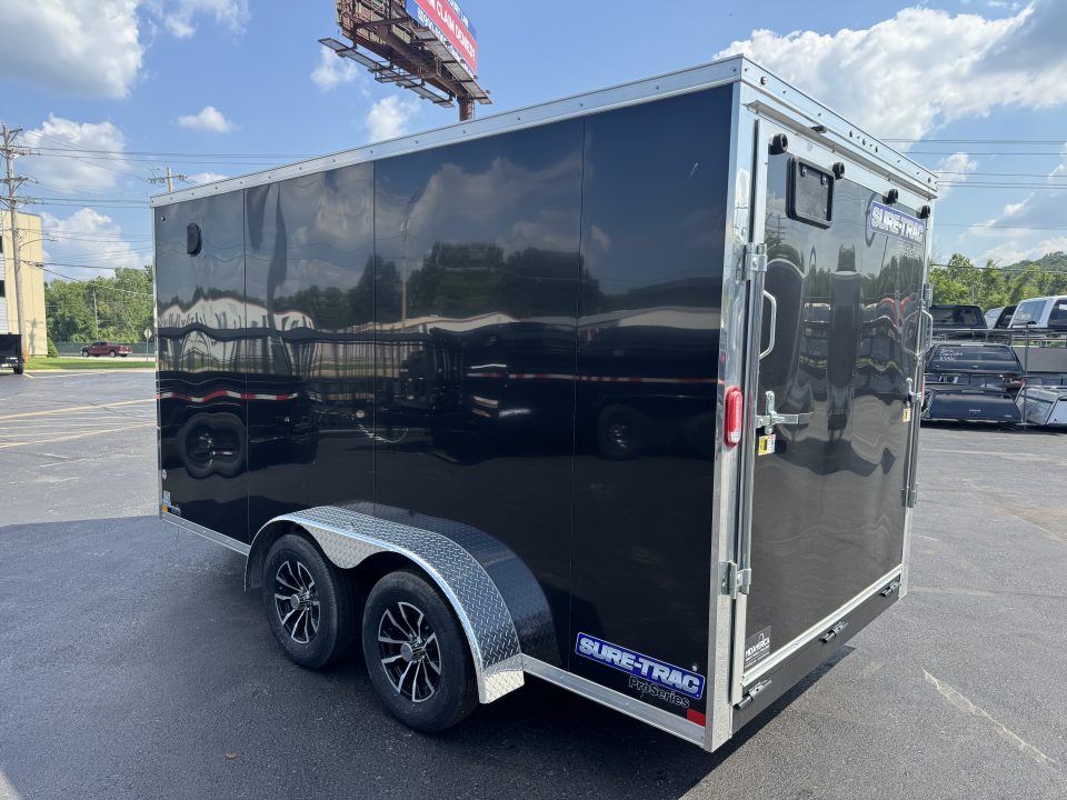 New 2026 Sure-trac Trailers 7 x 14 Pro Series Enclosed Wedge Cargo Trailer TA 7K