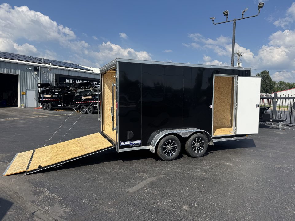 New 2026 Sure-trac Trailers 7 x 14 Pro Series Enclosed Wedge Cargo Trailer TA 7K
