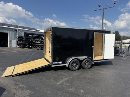 New 2026 Sure-trac Trailers 7 x 14 Pro Series Enclosed Wedge Cargo Trailer TA 7K