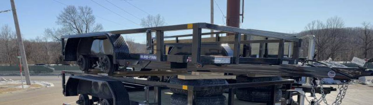New 2025 Sure-trac Trailers 7 x 12 Tube Top Utility 7K