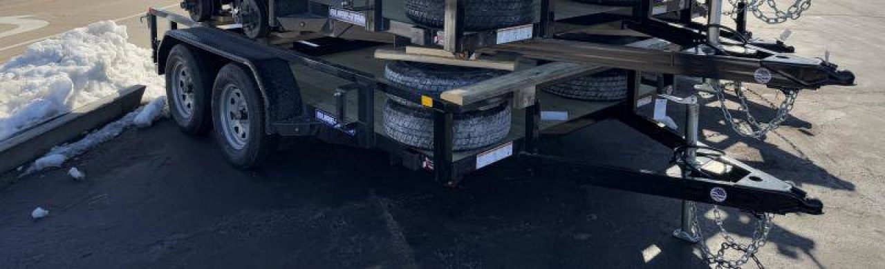 New 2025 Sure-trac Trailers 7 x 12 Tube Top Utility 7K