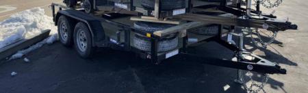New 2025 Sure-trac Trailers 7 x 12 Tube Top Utility 7K