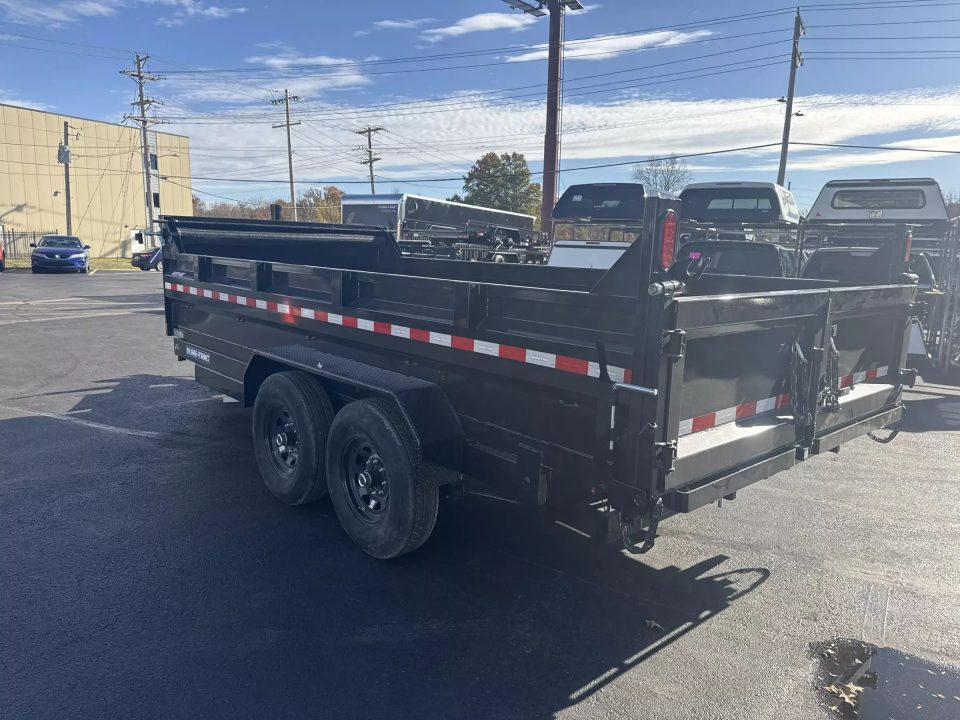 New 2026 Sure-trac Trailers 82 IN x 16 HD Low Profile Dump Trailer  14K Telesc