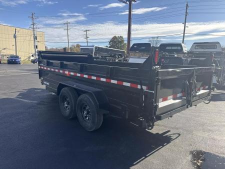 New 2026 Sure-trac Trailers 82 IN x 16 HD Low Profile Dump Trailer  14K Telesc
